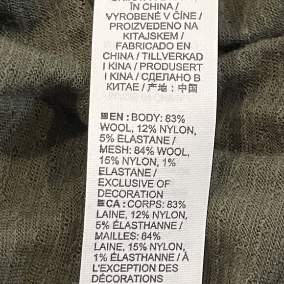 Icebreaker NEW 150 Zone Long Sleeve Half Zip Mens Large Merino Blend Top Green - Picture 11 of 16